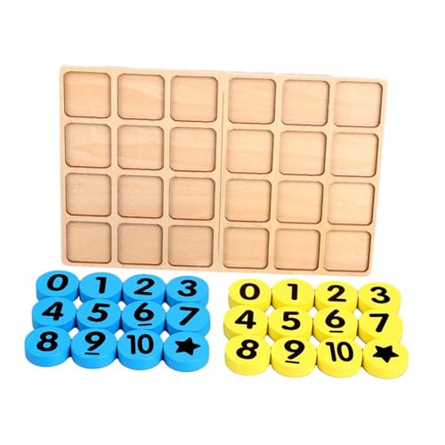 TTETTZ Zahlenspiel, Feinmotorik Lernspielzeug für Kinder Im Alter von 3, 4, 5, 6 Jahren, Jungen Und Mädchen TTETTZ Zahlenspiel, Feinmotorik Lernspielzeug für Kinder Im Alter von 3, 4, 5, 6 Jahren, Jungen Und Mädchen von TTETTZ