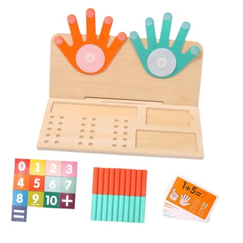 TTETTZ Zahlenzählblöcke, Pädagogisches Spielzeug für Mathe, Homeschool Zubehör für Kinder, Einseitige Platine TTETTZ Zahlenzählblöcke, Pädagogisches Spielzeug für Mathe, Homeschool Zubehör für Kinder, Einseitige Platine von TTETTZ