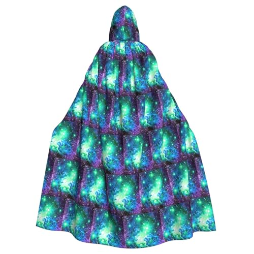TTIGLHOH Großer Kapuzenumhang für Erwachsene, Halloween, 140 cm lang, ideal für Zauberer-Bademantel von TTIGLHOH