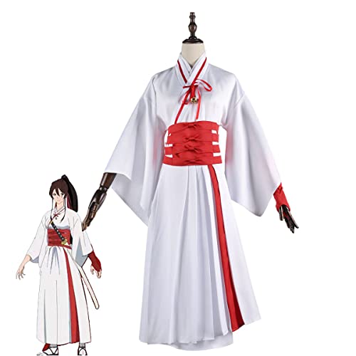 TTIINO Anime Jigoku-Raku Sagiri Yamada Asaemon Kostüm Cosplay Halloween Uniform Anzug Kimono Outfits,Costume-XL von TTIINO