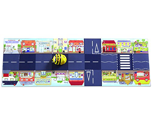 TTS - Bee-Bot Straßen-Spielfeld für Bodenroboter - Logikspiele Lernroboter Zubehör von TTS