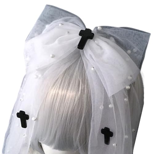 TTTLLNN Trendiger Punk-Mesh-Schleier-Haarreif für Themenpartys und den Alltag für individualistische Mode-Liebhaber-Partykleidung TTTLLNN Trendiger Punk-Mesh-Schleier-Haarreif für Themenpartys und den Alltag für individualistische Mode-Liebhaber-Partykleidung von TTTLLNN