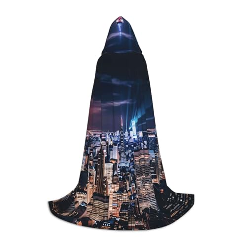 TTYDOKLA Kapuzenumhang mit New Yorker Nacht, Zauberer und Renaissance, Kostüm, Umhang mit Kapuze, für Rollenspiele und Partys TTYDOKLA Kapuzenumhang mit New Yorker Nacht, Zauberer und Renaissance, Kostüm, Umhang mit Kapuze, für Rollenspiele und Partys von TTYDOKLA
