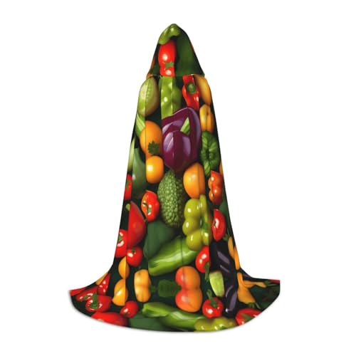 TTYDOKLA Umhang mit Kapuze und Gemüse und Obst, Zauberer und Renaissance, Kostüm mit Kapuze, für Rollenspiele und Partys TTYDOKLA Umhang mit Kapuze und Gemüse und Obst, Zauberer und Renaissance, Kostüm mit Kapuze, für Rollenspiele und Partys von TTYDOKLA