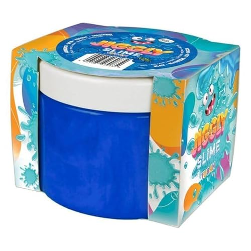 TUBAN Jiggly Slime – Heidelbeerduft – Elastische Knetmasse Zum Dehnen Kneten Und Blasen – Nicht Klebend – Sensorisches Spiel – Für Kinder Ab 6 Jahren – Hergestellt In Polen - Blau Heidelbeere 500 g von TUBAN