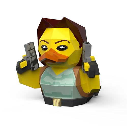 TUBBZ : Tomb Raider - Lara Croft Cosplaying Rubber Duck Vinyl Figure (Retro Lara Croft) von TUBBZ