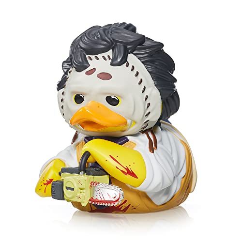 TUBBZ Erstausgabe Leatherface Sammelbare Vinyl-Gummi-Enten-Figur - Offizielles Texas Chainsaw Massacre Merchandise - Horror TV, Filme & Videospiele TUBBZ Erstausgabe Leatherface Sammelbare Vinyl-Gummi-Enten-Figur - Offizielles Texas Chainsaw Massacre Merchandise - Horror TV, Filme & Videospiele von TUBBZ