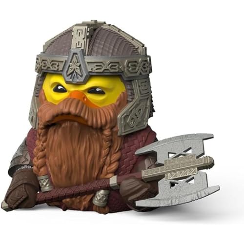 TUBBZ Box-Ausgabe Gimli Sammler-Vinyl-Gummiente Figur - Offizielles Der Herr der Ringe Merchandise - Fernsehen, Filme & Videospiele TUBBZ Box-Ausgabe Gimli Sammler-Vinyl-Gummiente Figur - Offizielles Der Herr der Ringe Merchandise - Fernsehen, Filme & Videospiele von TUBBZ