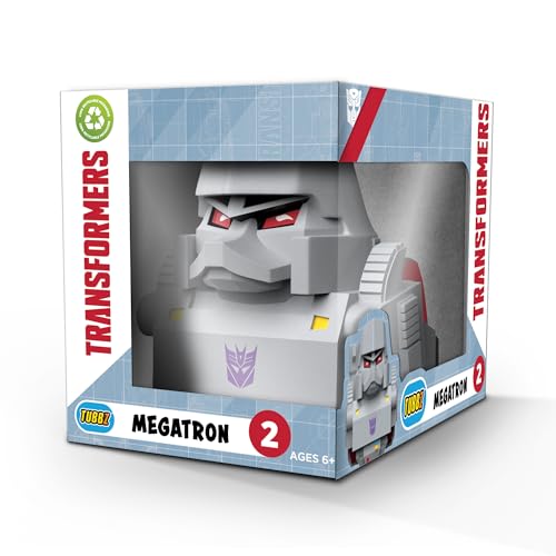 TUBBZ Box-Ausgabe Megatron Sammler-Vinyl-Gummiente Figur - Offizielles Transformers Merchandise - Fernsehen, Filme & Videospiele TUBBZ Box-Ausgabe Megatron Sammler-Vinyl-Gummiente Figur - Offizielles Transformers Merchandise - Fernsehen, Filme & Videospiele von TUBBZ