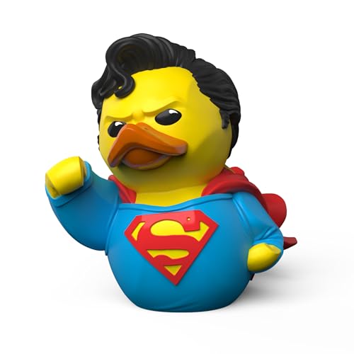 TUBBZ Box-Ausgabe Superman Sammelfigur aus Vinyl in Entenform - Offizielles DC Comics Merchandise - Comics, TV, Filme & Videospiele von TUBBZ