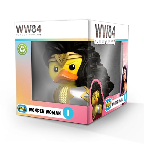 TUBBZ Box-Ausgabe Wonder Woman Sammelfigur aus Vinyl in Entenform - Offizielles DC Comics Merchandise - Comics, TV, Filme & Videospiele von TUBBZ