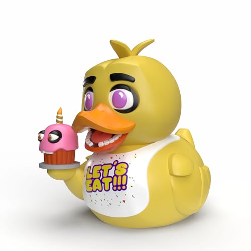 TUBBZ Box-Ausgabe: Five Nights at Freddy's - Chica als Cosplaying-Gummiente Vinylfigur TUBBZ Box-Ausgabe: Five Nights at Freddy's - Chica als Cosplaying-Gummiente Vinylfigur von TUBBZ