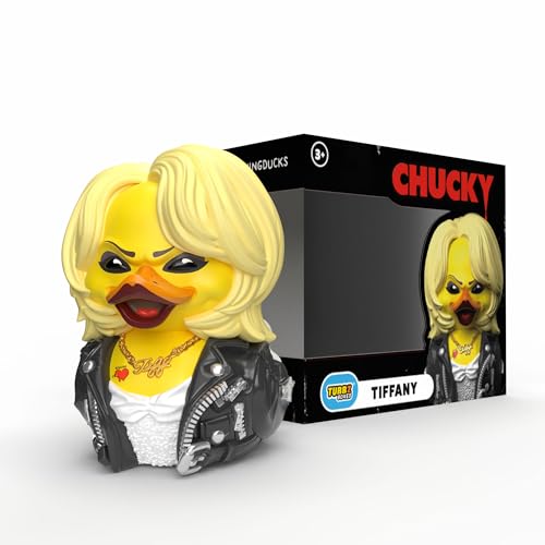 TUBBZ Box-Ausgabe: Horror - Tiffany Bride of Chucky als Cosplaying-Gummiente Vinylfigur TUBBZ Box-Ausgabe: Horror - Tiffany Bride of Chucky als Cosplaying-Gummiente Vinylfigur von TUBBZ