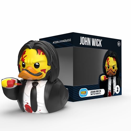 TUBBZ Box-Ausgabe: John Wick Chapter 3 - John Wick Pencil als Cosplaying-Gummiente Vinylfigur von TUBBZ