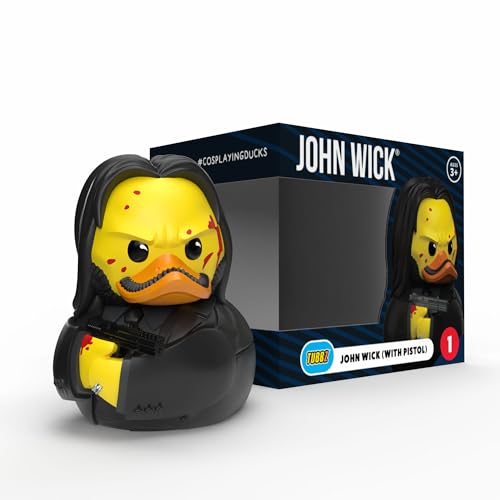 TUBBZ Box-Ausgabe: John Wick Chapter 3 - John Wick Pistol als Cosplaying-Gummiente Vinylfigur von TUBBZ