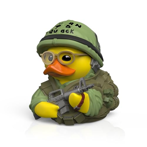 TUBBZ Box-Ausgabe: Kubrick Full Metal Jacket - SGT J.T. Davis als Cosplaying-Gummiente Vinylfigur von TUBBZ