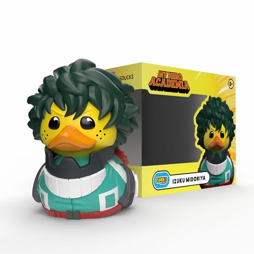 TUBBZ Box-Ausgabe: My Hero Academia - Izuku Midoriya (Deku) als Cosplaying-Gummiente Vinylfigur von TUBBZ