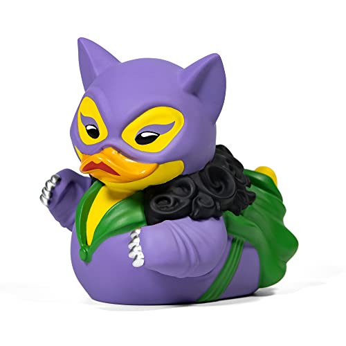 TUBBZ DC Catwoman Sammelfigur Ente - Offizielles Batman-Merchandise - Einzigartige limitierte Auflage Sammler Vinyl Geschenk, 5 cm von TUBBZ