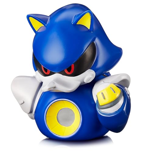 TUBBZ Erstausgabe Metal Sonic Sammlbare Vinyl-Gummiente - Offizielle Sonic The Hedgehog Merchandise - Retro-Videospiele, Filme & TV von TUBBZ