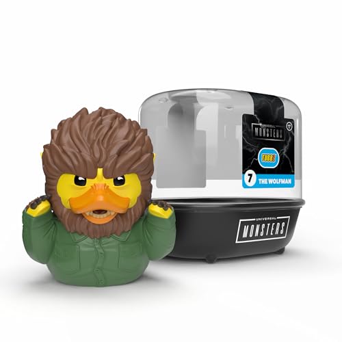 TUBBZ Erstausgabe: Universal Monsters - Wolfman als Cosplaying-Gummiente Vinylfigur TUBBZ Erstausgabe: Universal Monsters - Wolfman als Cosplaying-Gummiente Vinylfigur von TUBBZ