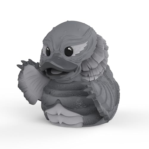 TUBBZ First Edition: Monsters – Kreatur der schwarzen Lagune, schwarz-weiß, Cosplaying-Gummiente, Vinyl-Figur TUBBZ First Edition: Monsters – Kreatur der schwarzen Lagune, schwarz-weiß, Cosplaying-Gummiente, Vinyl-Figur von TUBBZ