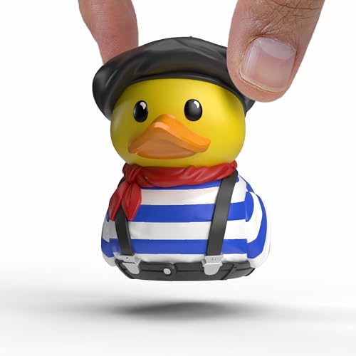 TUBBZ Mini: Frankreich - Französischer Pantomime als Cosplay-Gummiente Vinyl-Figur von TUBBZ