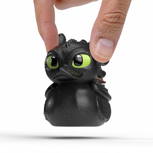 TUBBZ Mini: Drachenzähmen leicht gemacht - Ohnezahnals Cosplay-Gummiente Vinyl-Figur von TUBBZ