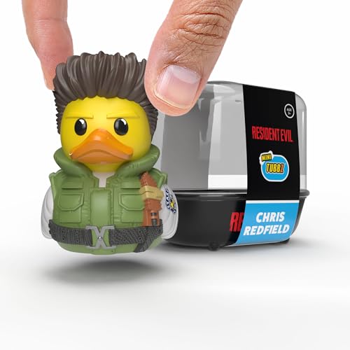 TUBBZ Mini: Resident Evil - Chris Redfield als Cosplay-Gummiente Vinyl-Figur von TUBBZ