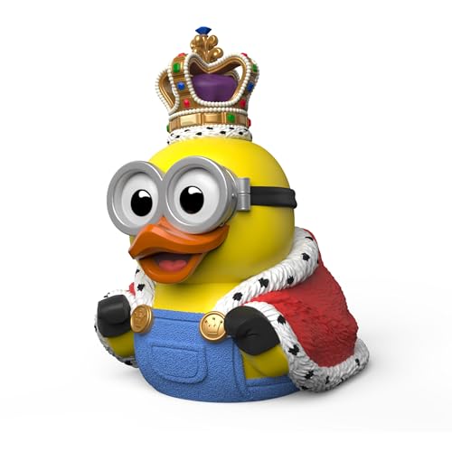 TUBBZ Erstausgabe Minions König Bob Sammler-Vinyl-Gummientenfigur - Offizielle Universal Despicable Me 4 Merchandise - Kinder TV, Filme & Videospiele TUBBZ Erstausgabe Minions König Bob Sammler-Vinyl-Gummientenfigur - Offizielle Universal Despicable Me 4 Merchandise - Kinder TV, Filme & Videospiele von TUBBZ
