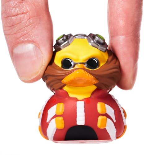 TUBBZ NS4726 Mini Dr Eggman Sammelfigur aus Vinyl-Gummi-Ente-Offizielles Sonic The Hedgehog Merchandise, Einheitsgröße von TUBBZ