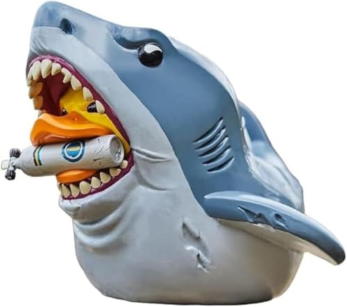 TUBBZ Überdimensionale Bruce Gummiente Figur - Offizielles Jaws Merchandise - Premium Vinylfigur von TUBBZ