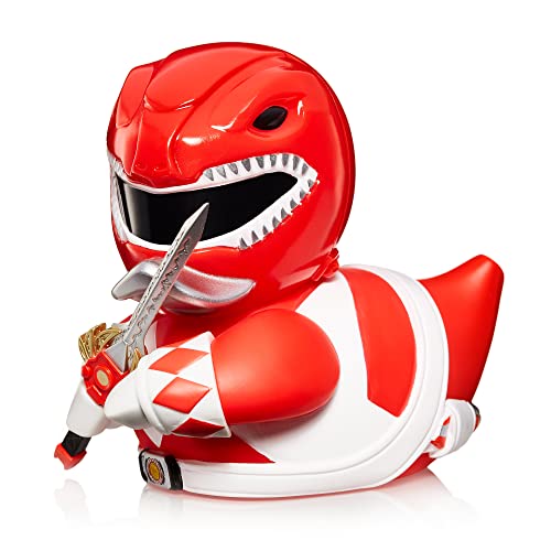 TUBBZ Rote Ranger Sammel-Enten-Vinylfigur - Offizielle Power Rangers Merchandise - Kinder TV & Filme von TUBBZ
