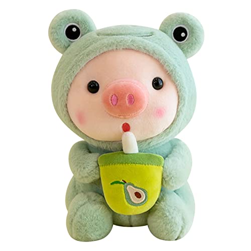 Kawaii Tea Bubble Pig Hase Frosch Tiger Tier süße Flasche Milch Tee Tasse Puppe Geburtstagsgeschenk Kuschelweich Kawaii Tea Bubble Pig Hase Frosch Tiger Tier süße Flasche Milch Tee Tasse Puppe Geburtstagsgeschenk Kuschelweich von TUDUZ