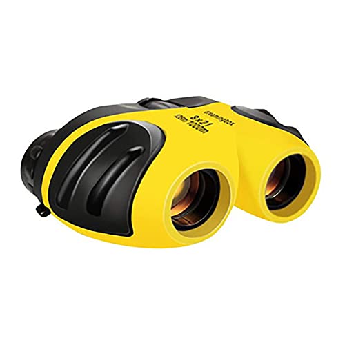TUDUZ 8X21 Farbe Little Optisches Handteleskop Kinderspielzeugfernglas Für Outdoor-Abenteuerausflüge L Wassertank (Yellow, One Size) von TUDUZ