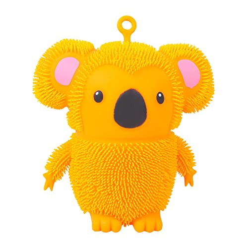 TUDUZ Süße Koala Pinch Music Soft Glue Vent Toy Große Puppe Koala Toys Gelb (Orange, A) von TUDUZ