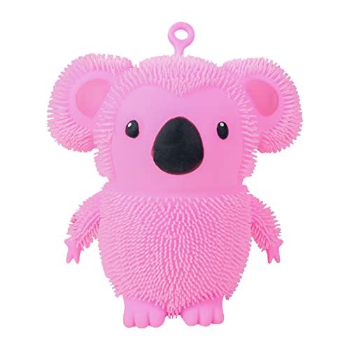 TUDUZ Süße Koala Pinch Music Soft Glue Vent Toy Große Puppe Koala Toys Gelb (Pink, A) von TUDUZ