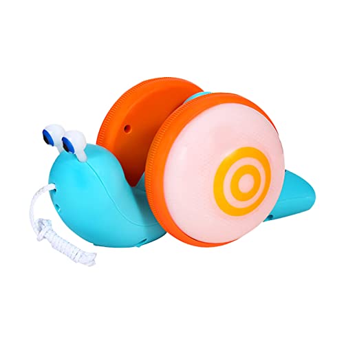 Walk A Long Snails Ziehspielzeug | Push-Pull-Spielzeugschnecken für Kleinkinder können sitzen, stehen, laufen, umrandete Räder für einfaches Schieben und Ziehen, Zugschnurspielzeug Geburtstagsfeier Walk A Long Snails Ziehspielzeug | Push-Pull-Spielzeugschnecken für Kleinkinder können sitzen, stehen, laufen, umrandete Räder für einfaches Schieben und Ziehen, Zugschnurspielzeug Geburtstagsfeier von TUDUZ