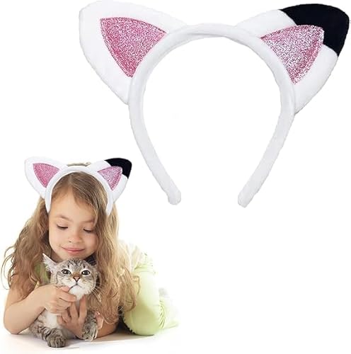 TUKNN Haarreif Katzenohren,Cute Katzenohren Haarband,Katze Haarbänder Haarschmuck,Kopfschmuck Stirnband,Haarband mit Ohren,für Karneval,Mottoparty TUKNN Haarreif Katzenohren,Cute Katzenohren Haarband,Katze Haarbänder Haarschmuck,Kopfschmuck Stirnband,Haarband mit Ohren,für Karneval,Mottoparty von TUKNN