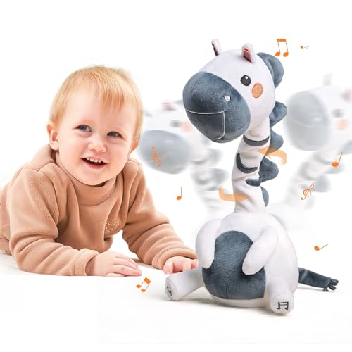 TUMAMA KIDS Tanzendes Sprechendes Zebra,Elektronisches Weiches Plüschspielzeug mit Aufnahme und Wiederholung, Singendes Interaktives Babyspielzeug für Kleinkinder, Jungen, Mädchen, Geschenke TUMAMA KIDS Tanzendes Sprechendes Zebra,Elektronisches Weiches Plüschspielzeug mit Aufnahme und Wiederholung, Singendes Interaktives Babyspielzeug für Kleinkinder, Jungen, Mädchen, Geschenke von TUMAMA KIDS