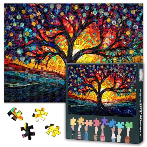1000 Teile Puzzles für Erwachsene Der Baum des Lebens Puzzle 1000 Teile Puzzles für Erwachsene Baum mit Sonnenuntergang Puzzles Spiel Erwachsene Puzzles Familie Herausforderndes Spiel Home Decor 1000 Teile Puzzles für Erwachsene Der Baum des Lebens Puzzle 1000 Teile Puzzles für Erwachsene Baum mit Sonnenuntergang Puzzles Spiel Erwachsene Puzzles Familie Herausforderndes Spiel Home Decor von TUMOVO