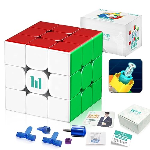 TUNJILOOL Moyu YS3M 2023 Huameng 3x3 Magnetic Speed Cube, moyu YS3 M Magnetic Professional 3x3 Stickerless Cubo, Upgraded Ver. of The Moyu Super RS3M & RS3M 2020 (YS3M Magnetic Version) von TUNJILOOL