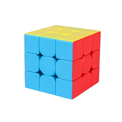 Moyu Meilong Speed Cube 3x3 StickerLess 3D Puzzle Magic Toy Travel Games for Adults and Kids (MF8841) von TUNJILOOL