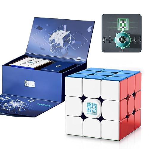 Moyu Super RS3M V2 Ball Core UV Coated 2023 3x3 Speed Cube (Magic Clothes), moyu Super RS3 M V2 Professional 3x3 Stickerless, Upgraded Ver. of Moyu RS3M 2022(Ball-Core Version) von TUNJILOOL