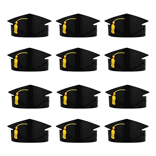 Bachelor Hut Stirnband,Graduation Cap Holder 24 Stück Abschlusshut, Abschlusshut, Topper, Abschlusshut, Kuchendeckel, Partyhüte, Krone, Abschlusshut, Kinderdekoration, Bachelor-Stirnbänder, Abschluss Bachelor Hut Stirnband,Graduation Cap Holder 24 Stück Abschlusshut, Abschlusshut, Topper, Abschlusshut, Kuchendeckel, Partyhüte, Krone, Abschlusshut, Kinderdekoration, Bachelor-Stirnbänder, Abschluss von TUOYDJA