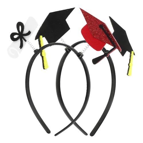 TUOYDJA Bachelor Hut Stirnband,Graduation Cap Holder 10 Stück Abschlusskappen-Stirnband, Mini-Kappen, Partyhüte, Bachelor-Kappe, Haarnadel, Abschlusshüte, festliche Lieferungen, Vorschulzubehör TUOYDJA Bachelor Hut Stirnband,Graduation Cap Holder 10 Stück Abschlusskappen-Stirnband, Mini-Kappen, Partyhüte, Bachelor-Kappe, Haarnadel, Abschlusshüte, festliche Lieferungen, Vorschulzubehör von TUOYDJA