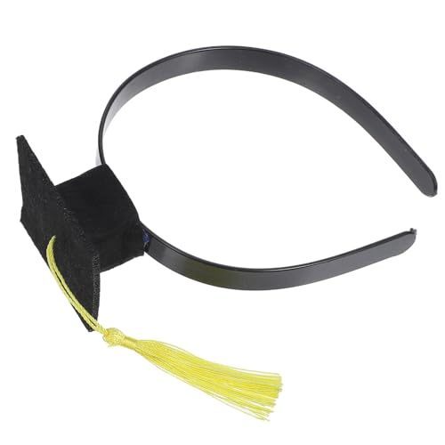 TUOYDJA Bachelor Hut Stirnband,Graduation Cap Holder 15Pcs Graduation Cap Stirnband Doktoranden-level-research-team Hut Graduate Party Haarband Requisiten Einfügen Stirnbänder von TUOYDJA