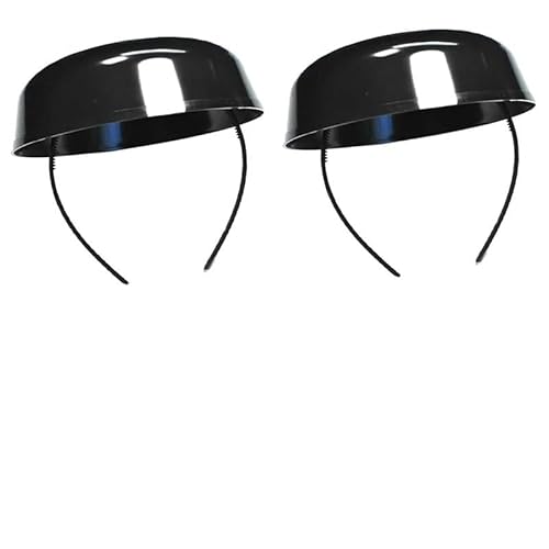 TUOYDJA Bachelor Hut Stirnband,Graduation Cap Holder 2 Stück Abschlusskappen-Stirnband sichert Ihre Abschlusskappe Upgrade-Einsatz Frisur Hut Zubehör Haarbandhalter for Absolventen Geschenk von TUOYDJA