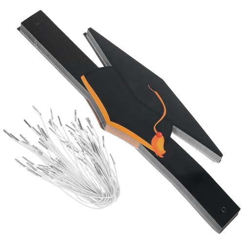TUOYDJA Bachelor Hut Stirnband,Graduation Cap Holder 36 Pcs Papier Hut Graduation Party Favors Stirnband Caps Groß Kind Strap Hat TUOYDJA Bachelor Hut Stirnband,Graduation Cap Holder 36 Pcs Papier Hut Graduation Party Favors Stirnband Caps Groß Kind Strap Hat von TUOYDJA