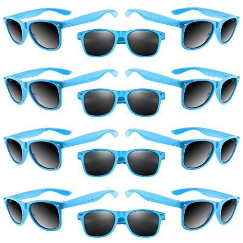 TUPARKA 20 Stück Kinder-Sonnenbrillen Großpackung für Sommer, Pool, Party, Gastgeschenke, Geburtstagsfeiern, Goody Bag Fillers (Blue) von TUPARKA