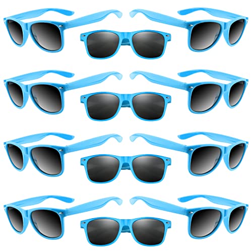 TUPARKA 20 Stück Kinder-Sonnenbrillen Großpackung für Sommer, Pool, Party, Gastgeschenke, Geburtstagsfeiern, Goody Bag Fillers (Blue) von TUPARKA